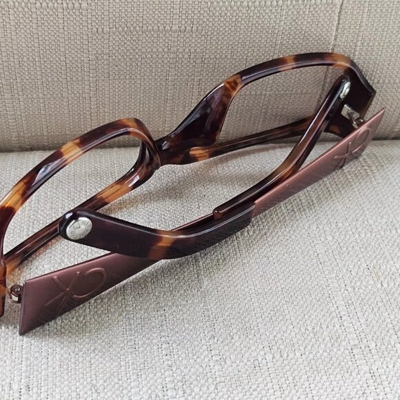 Calvin Klein Women Glasses/Sunglasses Frame Brown CK1057S 58[]15 124 Eyeglasses - Picture 5 of 11